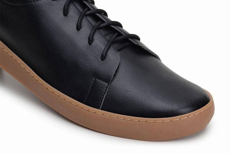 Andy Unisex Vegan Leather Sneakers | Black