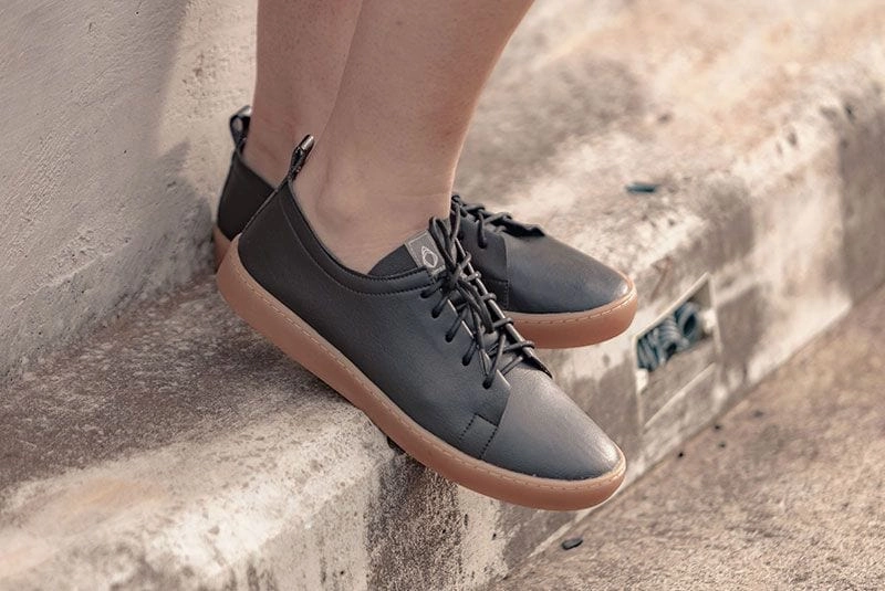 Andy Unisex Vegan Leather Sneakers | Black