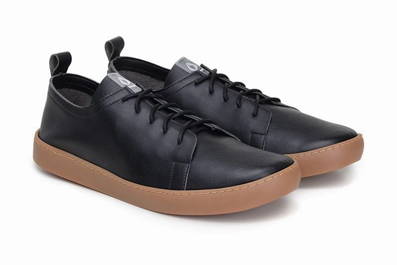 Andy Unisex Vegan Leather Sneakers | Black
