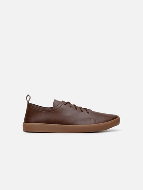 Andy Unisex Vegan Leather Sneakers | Brown