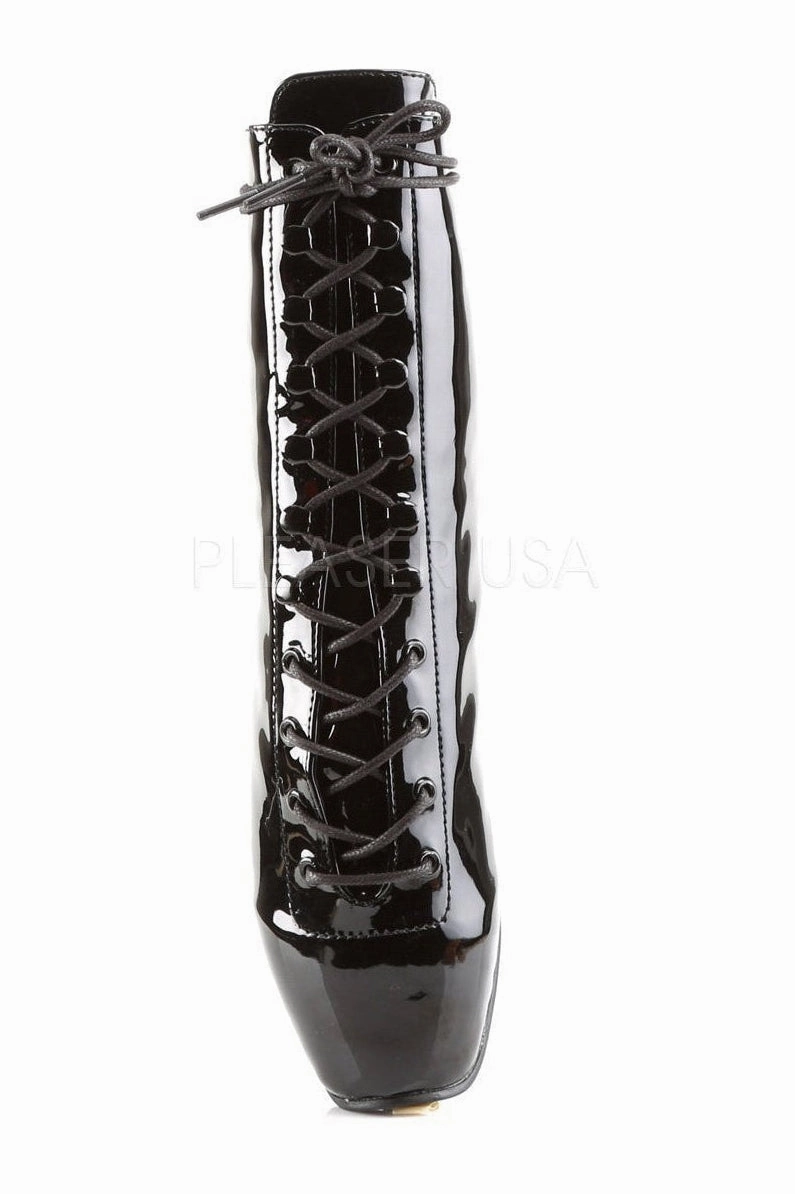 BALLET-1020 Ballet Ankle Boot | Black Patent