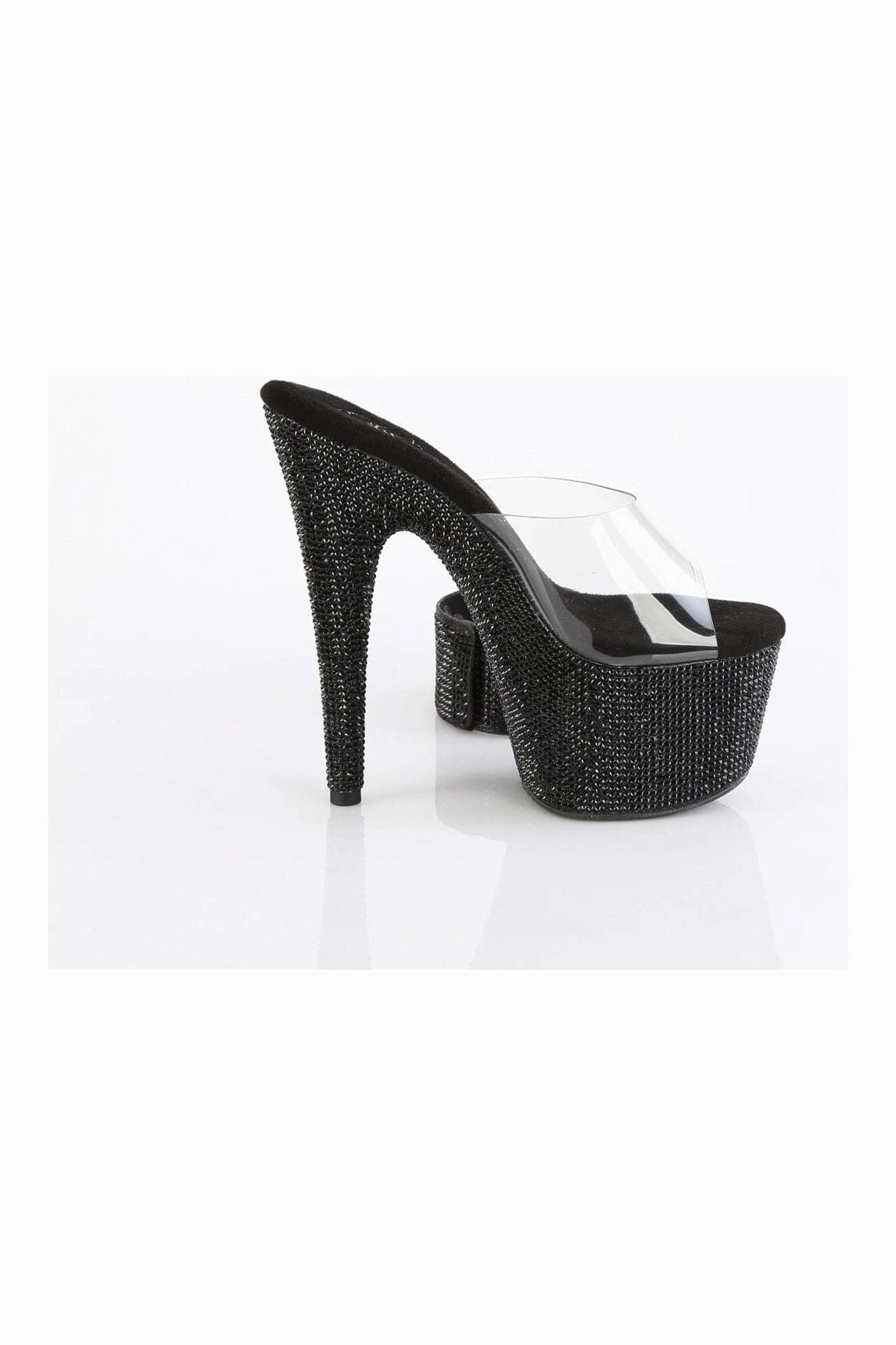 BEJEWELED-712RS Clear Vinyl Slide