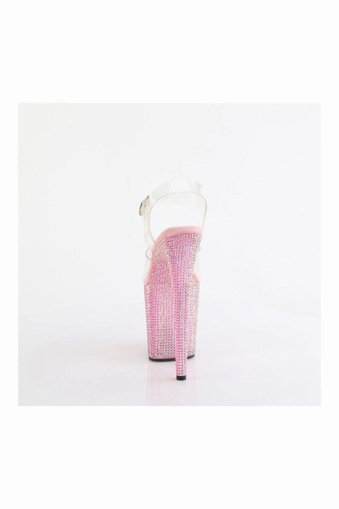 BEJEWELED-808RRS Clear Vinyl Sandal
