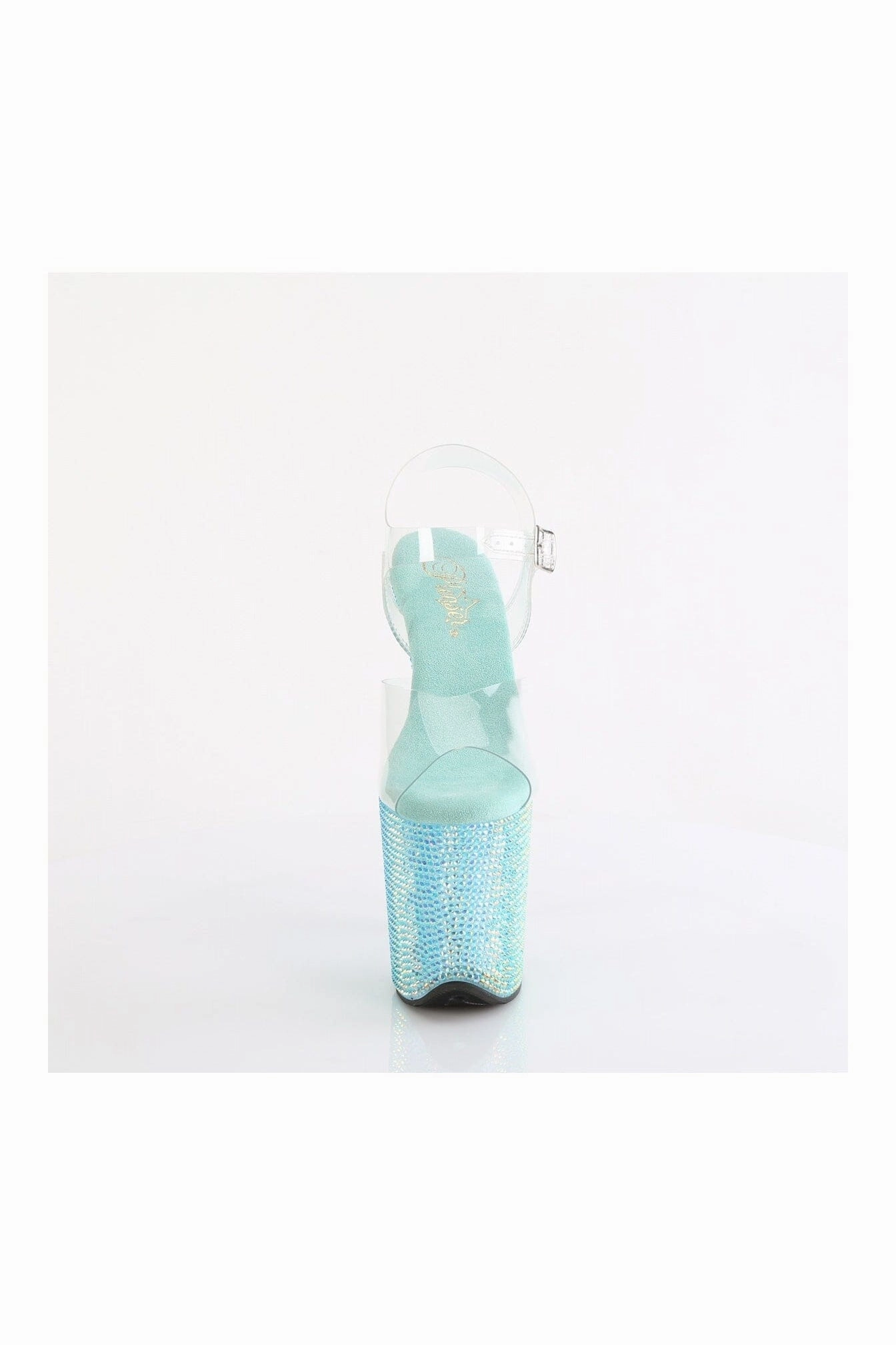 BEJEWELED-808RRS Clear Vinyl Sandal
