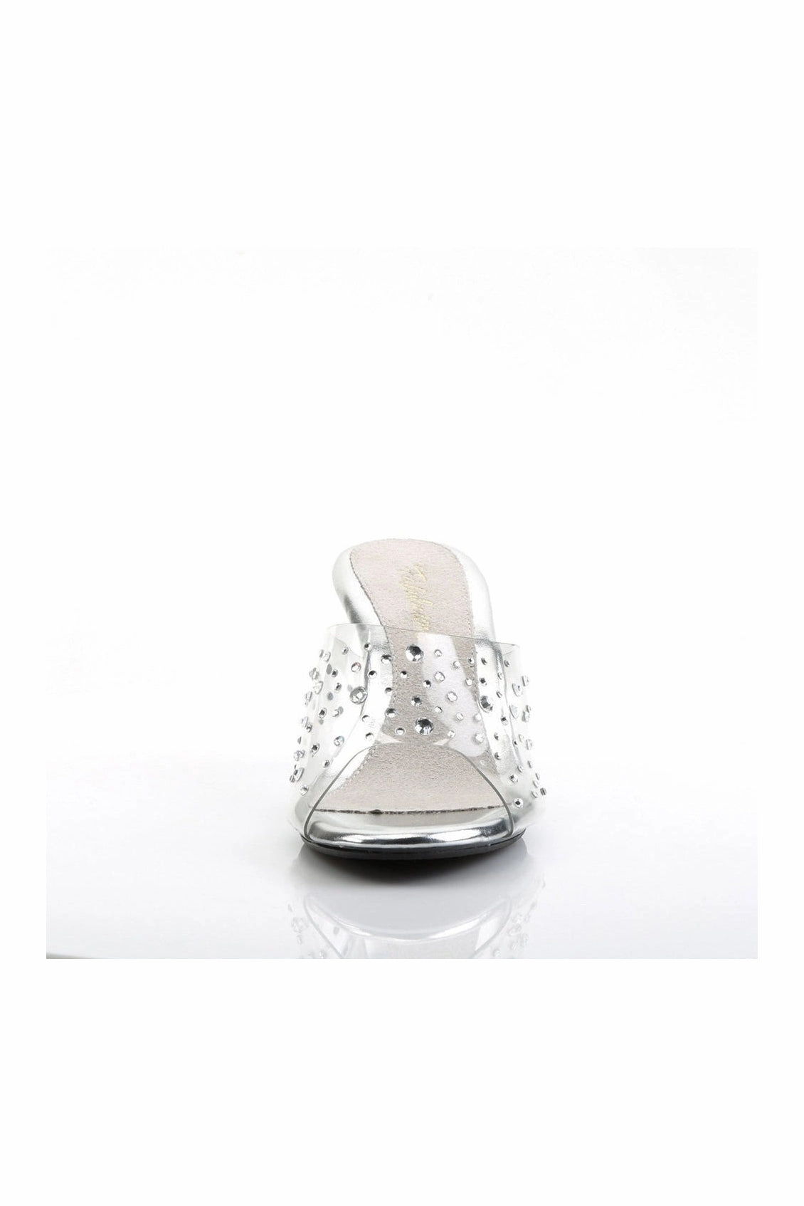 BELLE-301RS Bootie | Clear Vinyl