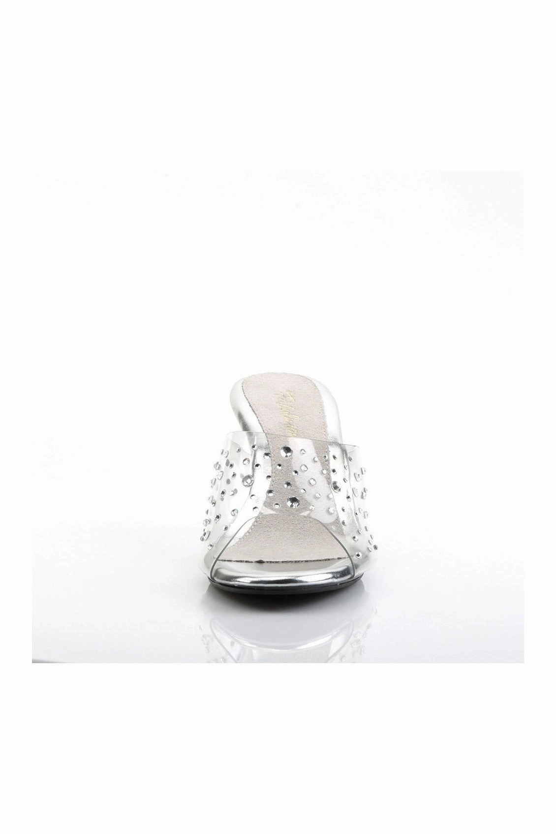 BELLE-301RS Bootie | Clear Vinyl