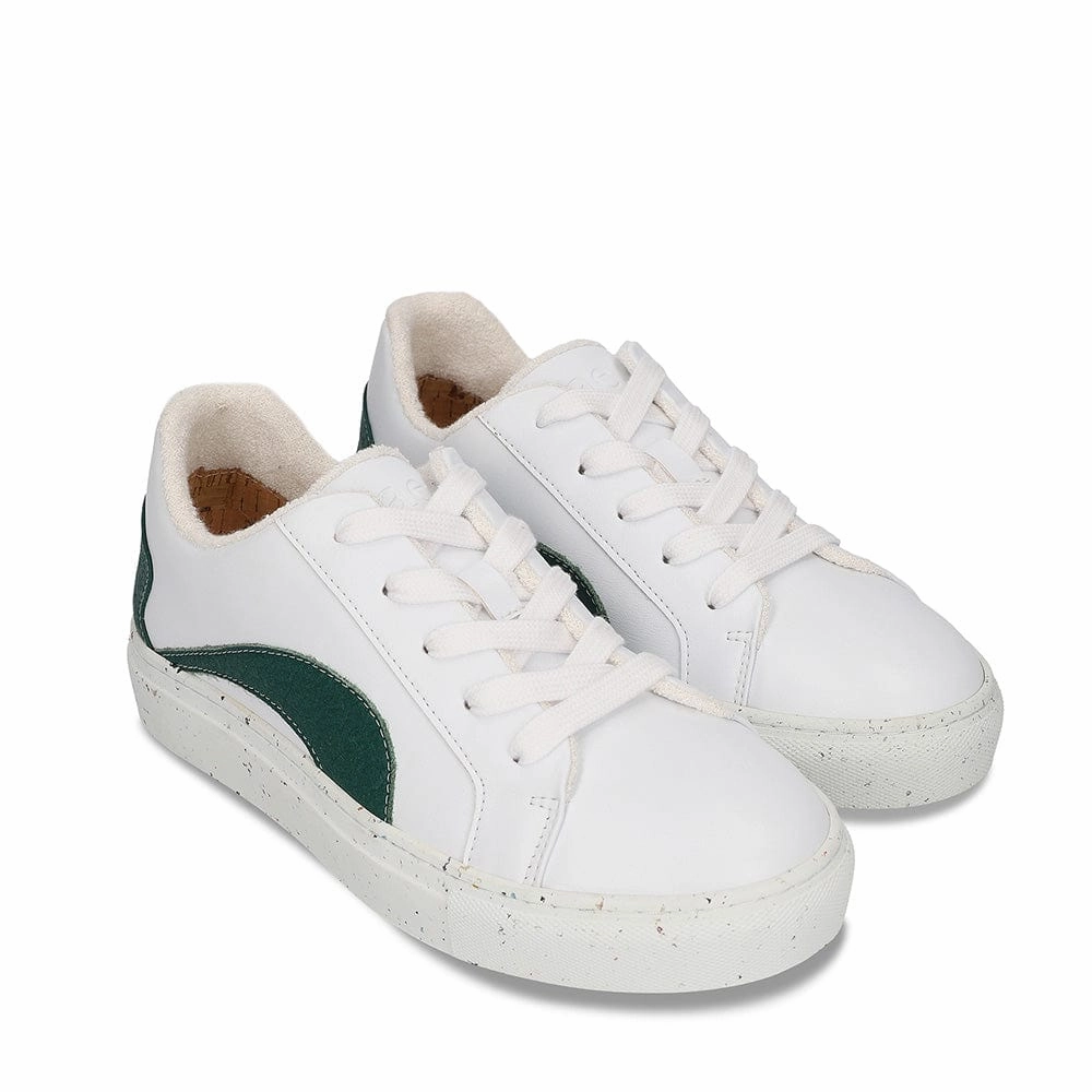 Berlin Unisex Piatex & Apple Leather Vegan Sneakers | Green
