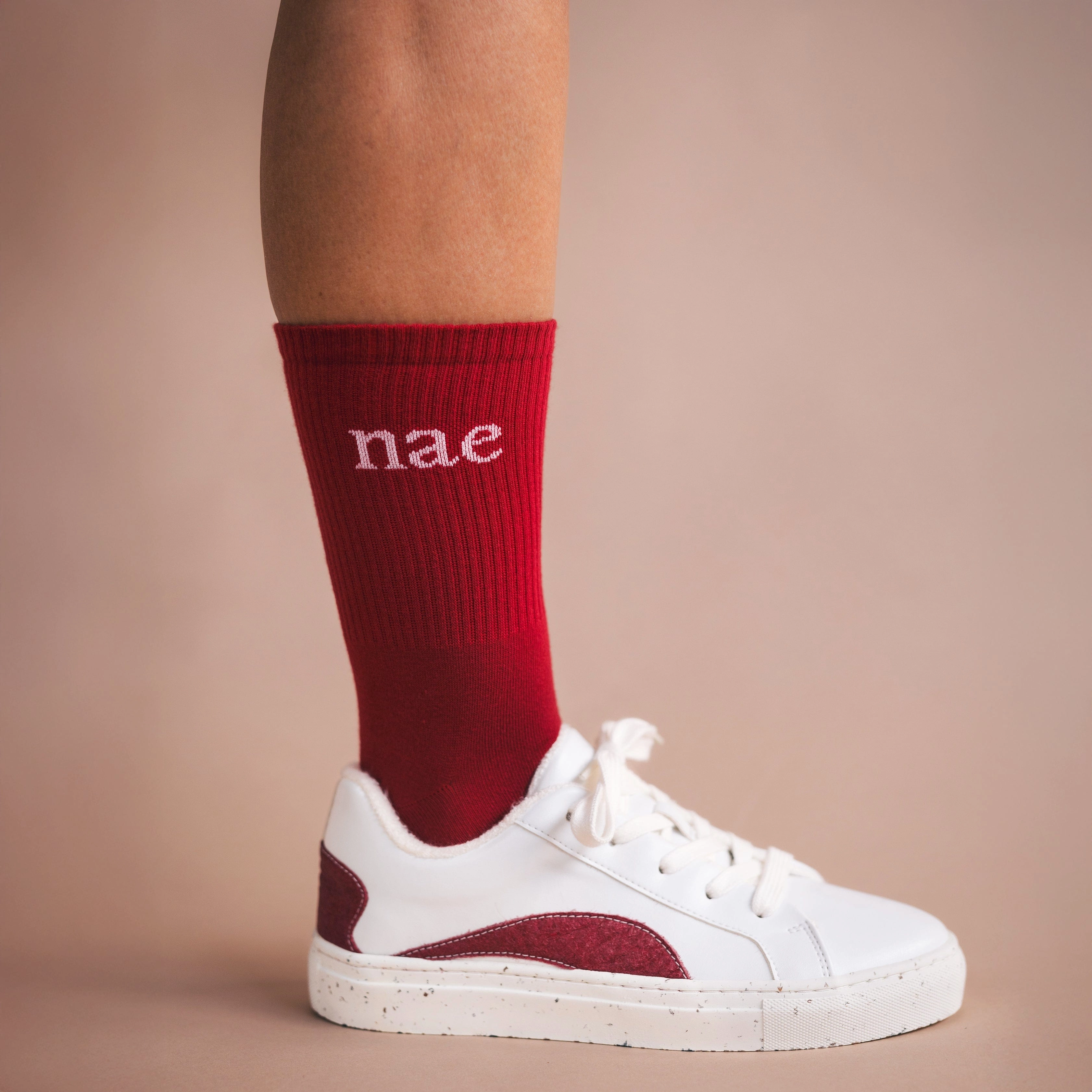 Berlin Unisex Piatex & Apple Leather Vegan Sneakers | Red