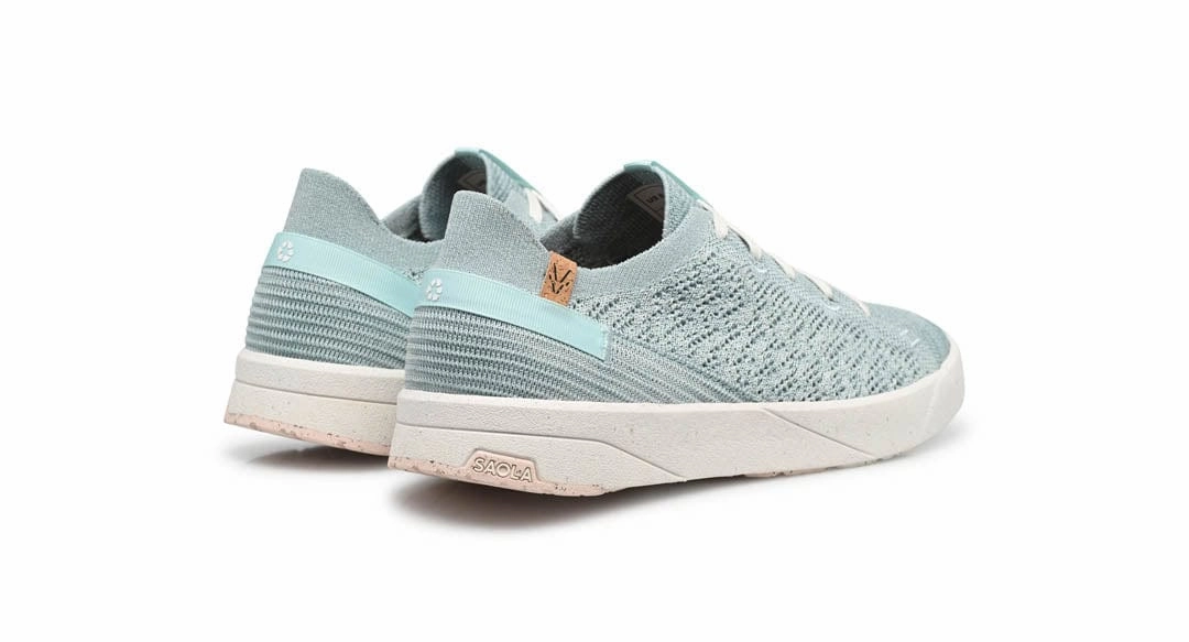 Cannon Knit 3 Women's Recycled PET Sneakers | Pale Blue