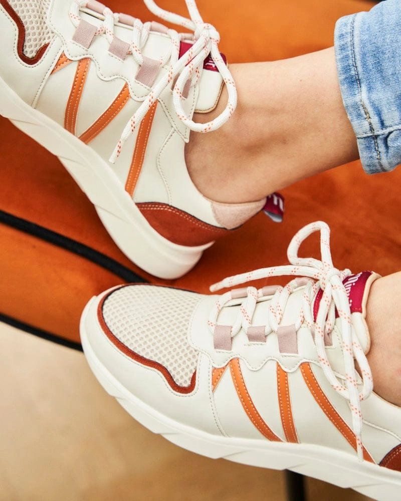 Chamois Recycled Vegan Leather Sneakers | Dawn
