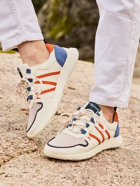 Chamois Recycled Vegan Leather Sneakers | Golden Hour