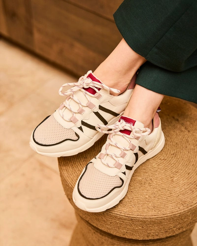 Chamois Recycled Vegan Leather Sneakers | Magnolia