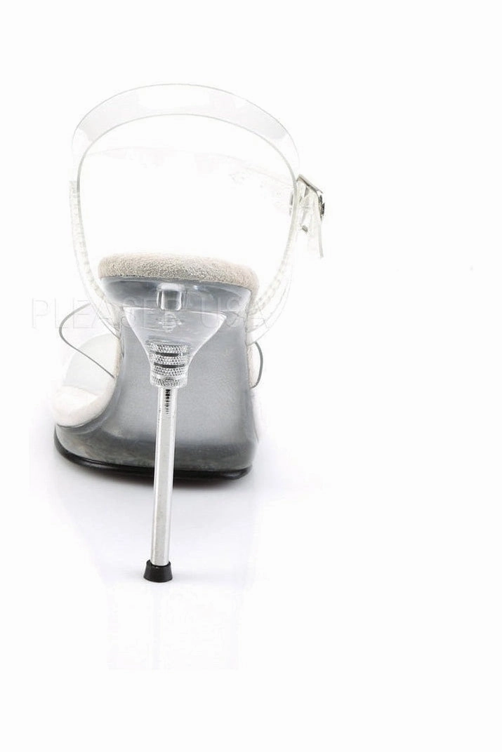 CHIC-08 Sandal | Clear Vinyl