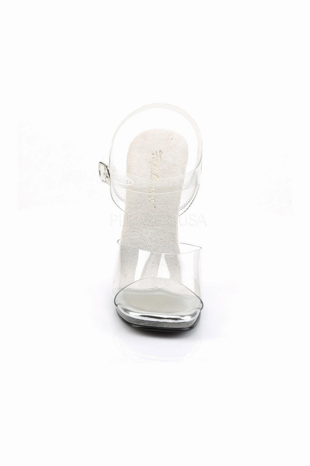 CHIC-08 Sandal | Clear Vinyl