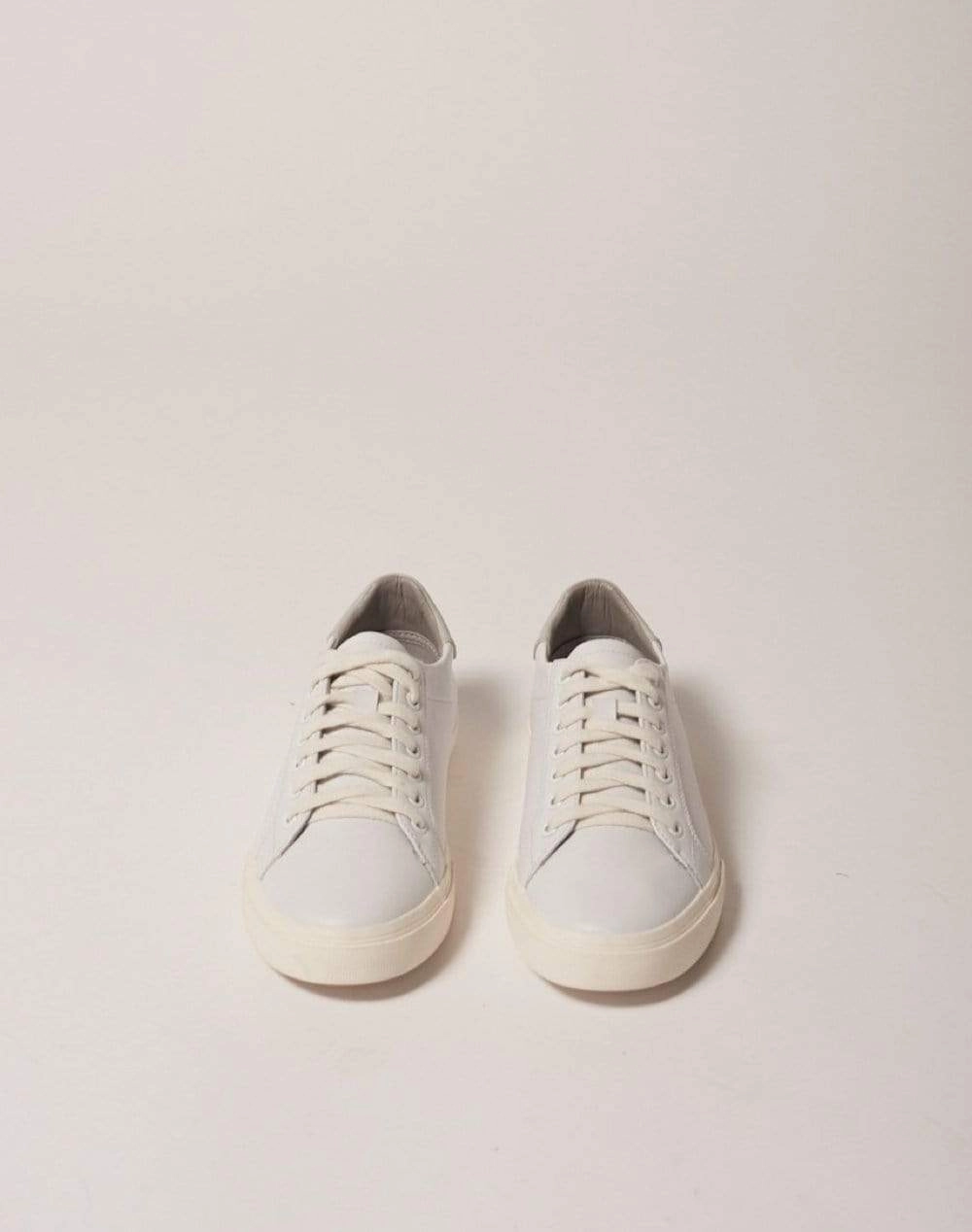 Classic Vegan Leather Sneakers | White