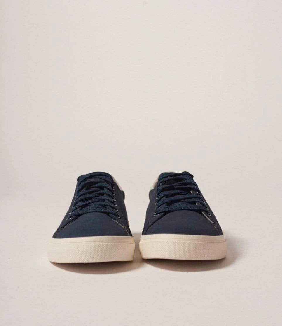 Classic Vegan Suede Sneakers | Dark Navy