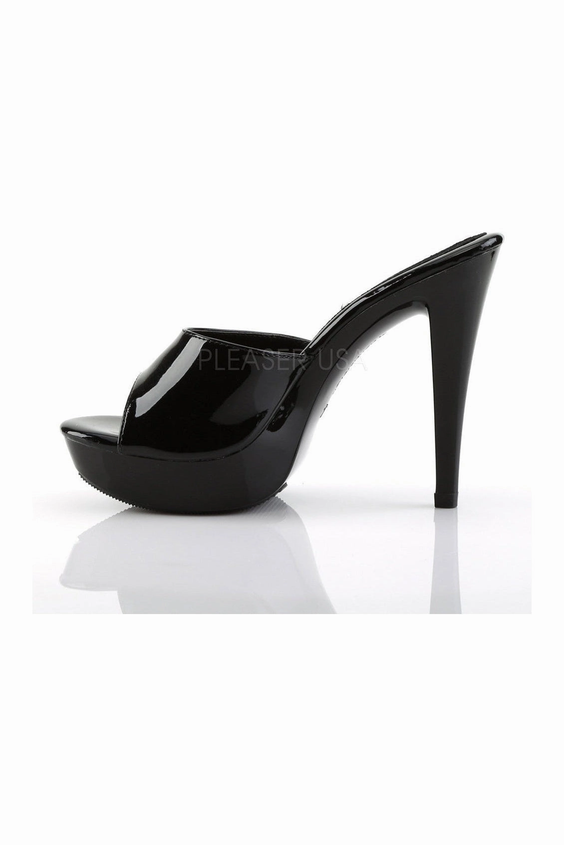 COCKTAIL-501 Platform Slide | Black Patent