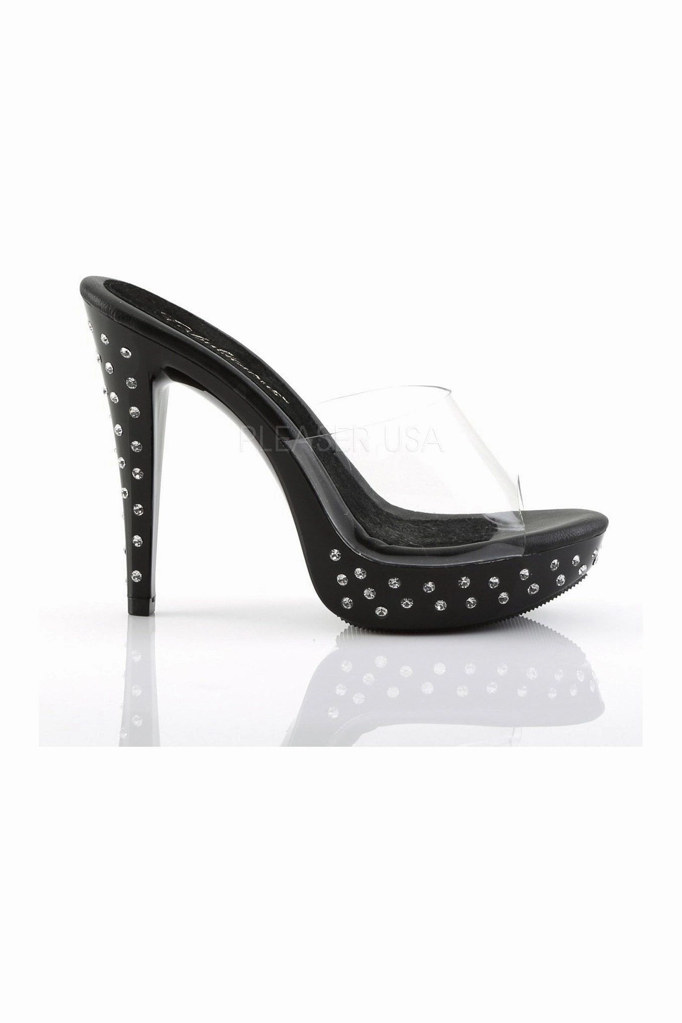 COCKTAIL-501SDT Platform Slide | Black Vinyl