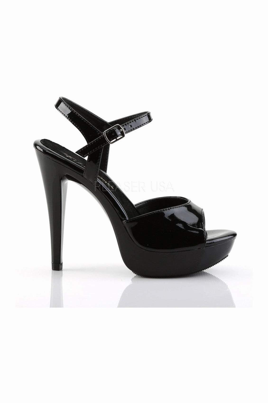 COCKTAIL-509 Platform Sandal | Black Patent
