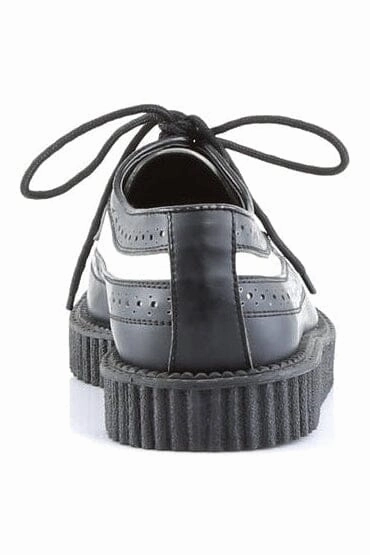 CREEPER-608 Black Patent Creeper