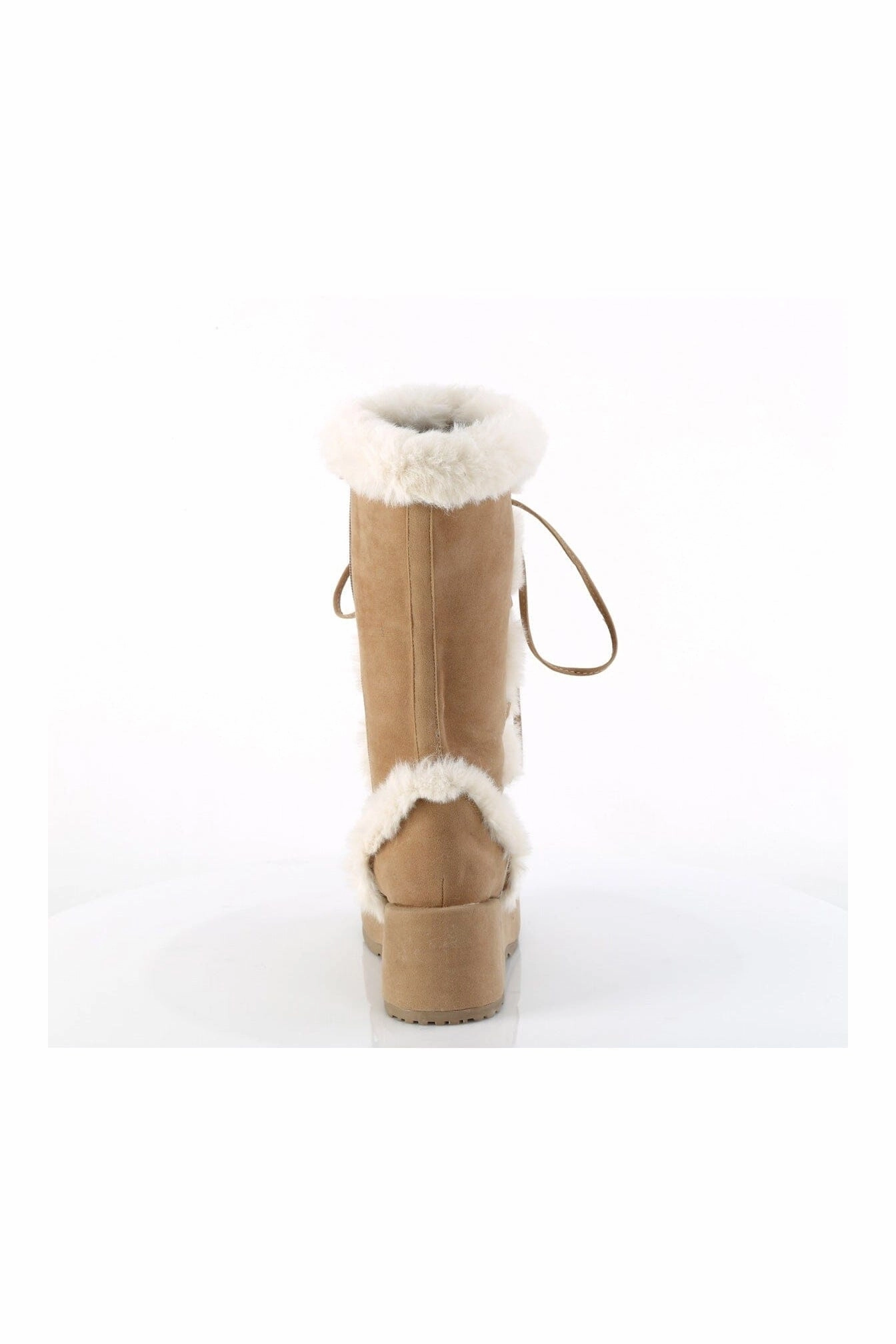 CUBBY-311 Brown Vegan Suede Knee Boot
