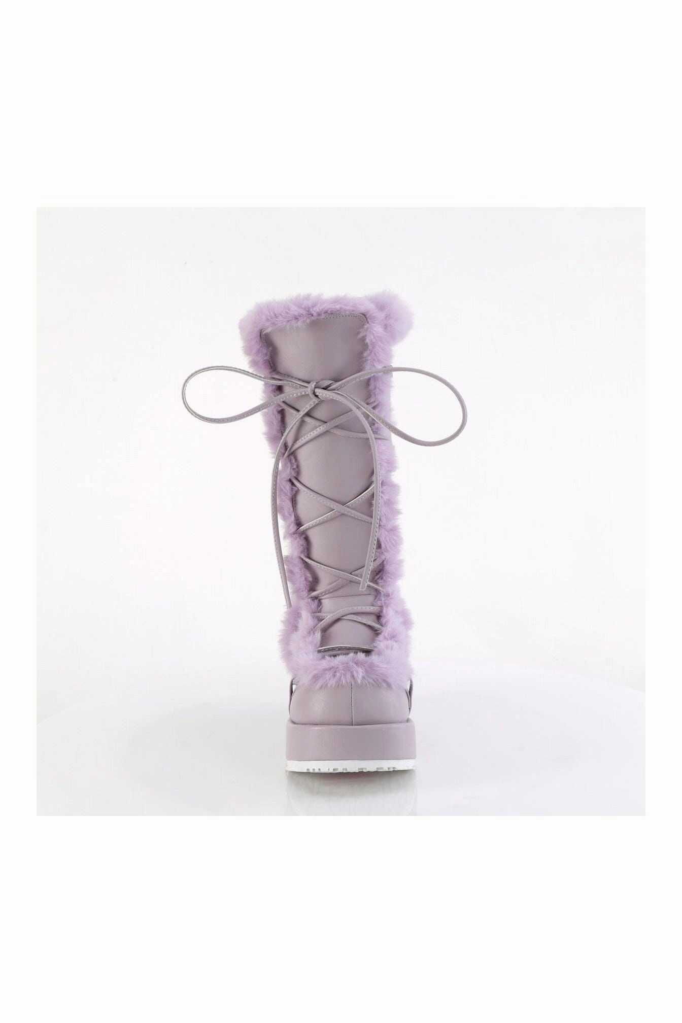 CUBBY-311 Purple Vegan Leather Knee Boot