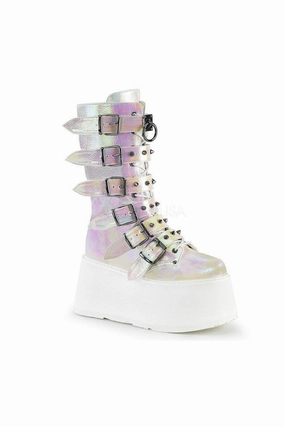 DAMNED-225 Demonia Knee Boot