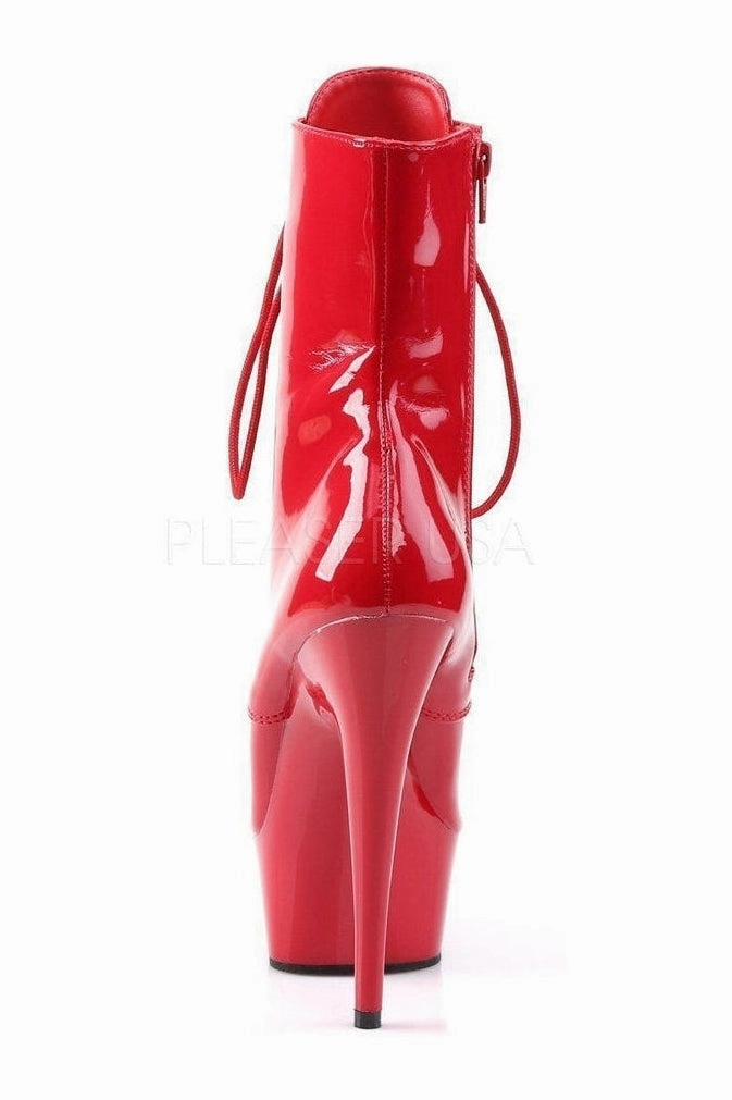 DELIGHT-1020 Platform Boot  | Red Patent