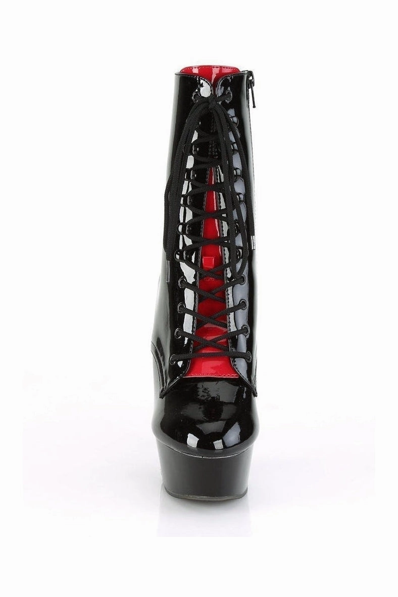 DELIGHT-1020FH Exotic Boot | Black Patent