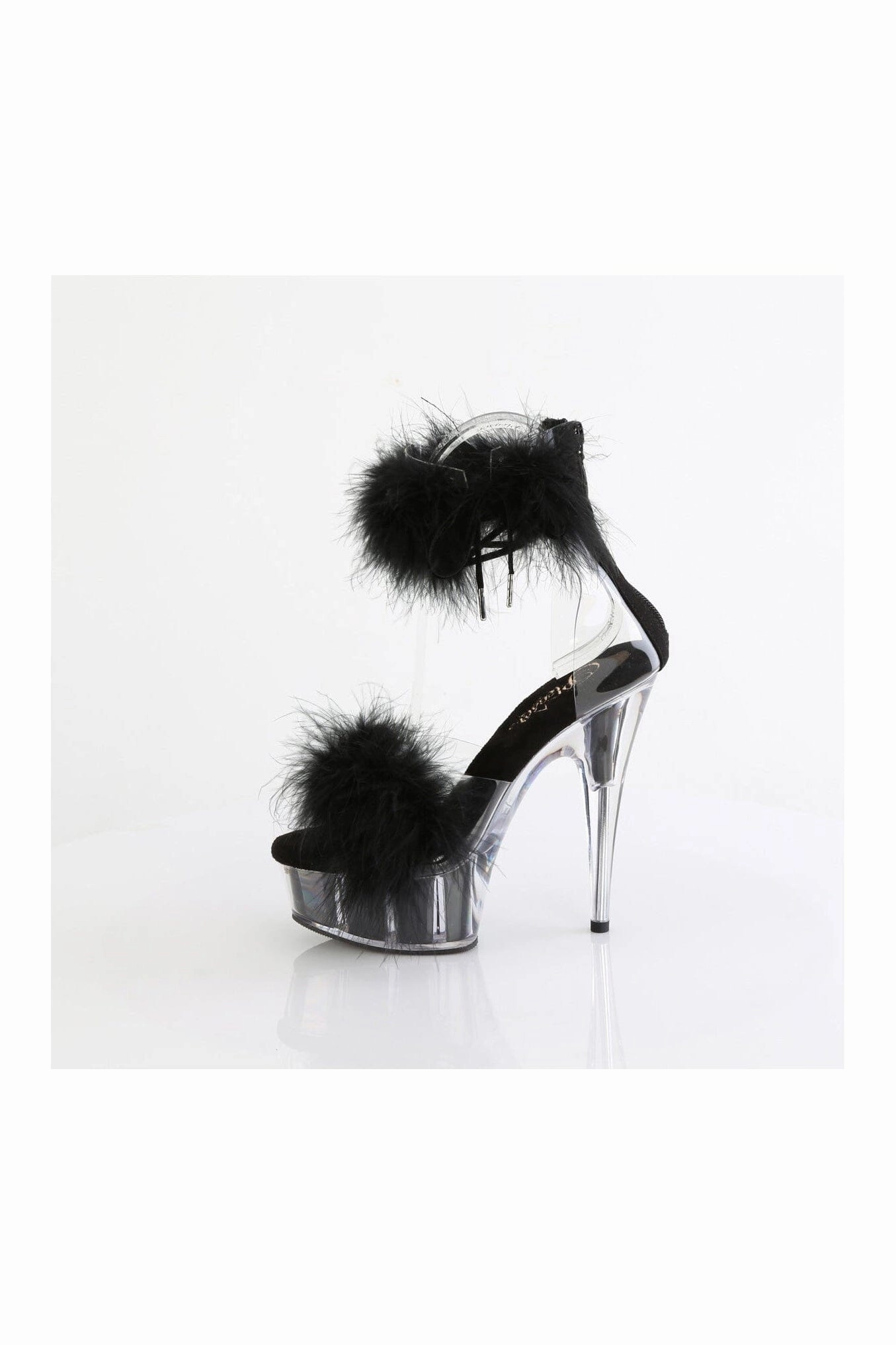 DELIGHT-624F Clear Vinyl Sandal