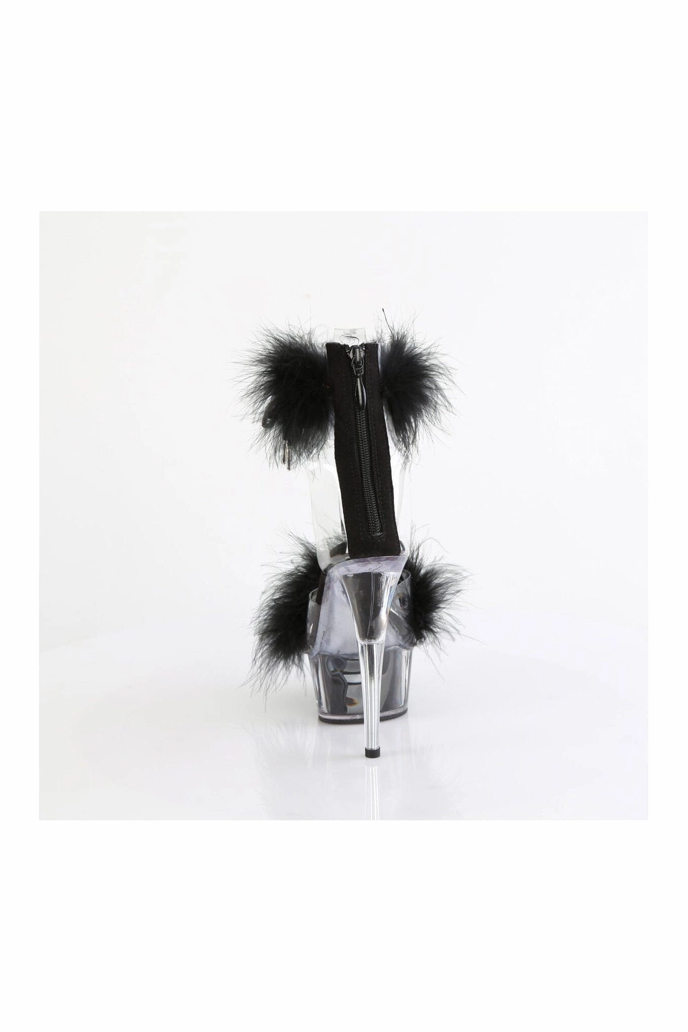 DELIGHT-624F Clear Vinyl Sandal