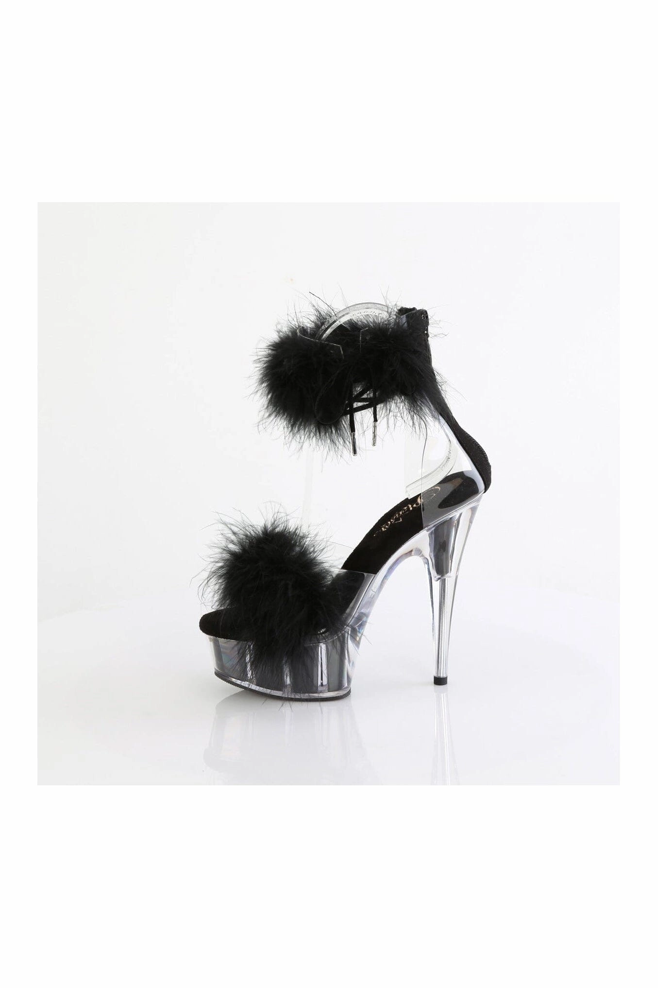 DELIGHT-624F Clear Vinyl Sandal