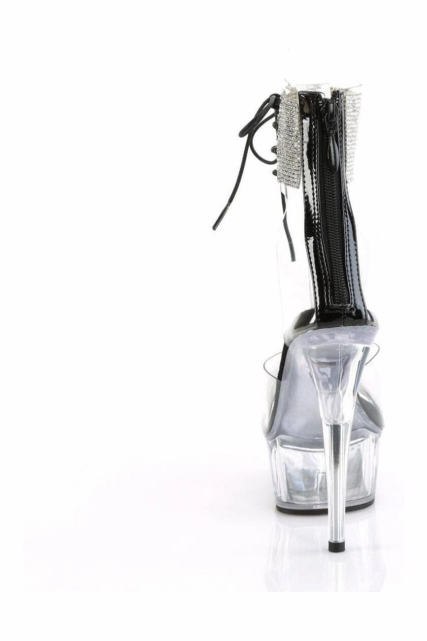 DELIGHT-624RS Clear Vinyl Sandal