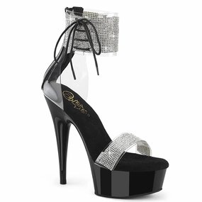 DELIGHT-627RS Clear Vinyl Sandal