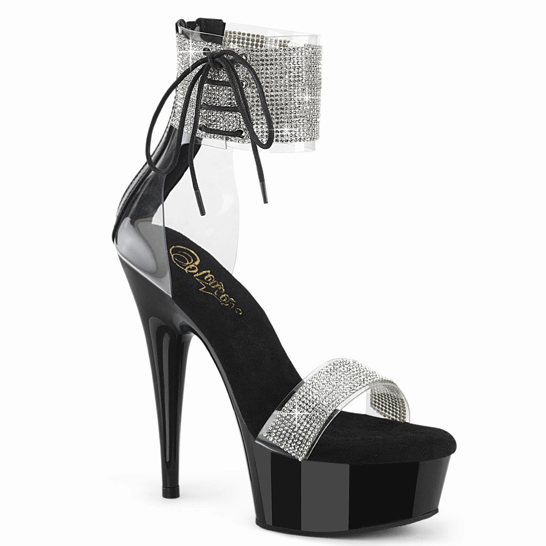 DELIGHT-627RS Clear Vinyl Sandal