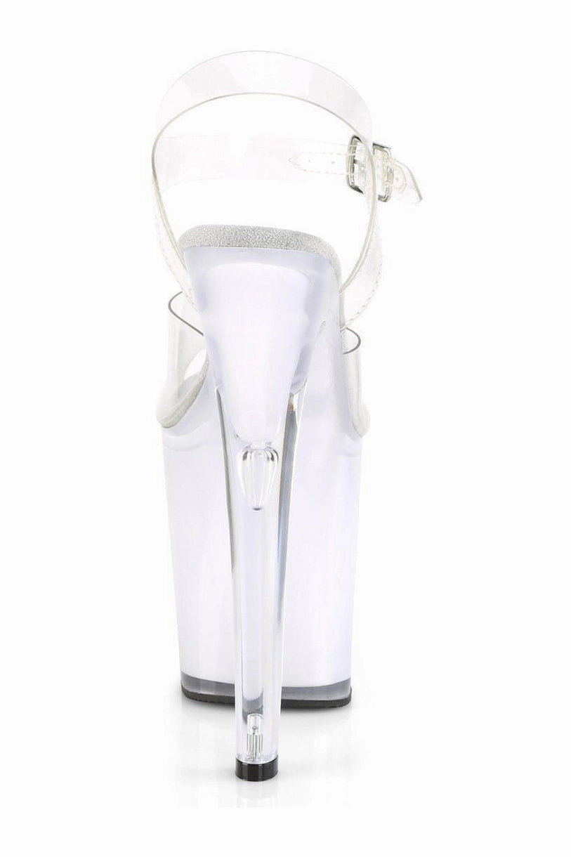 DISCOLITE-808 Exotic Sandal | Clear Vinyl