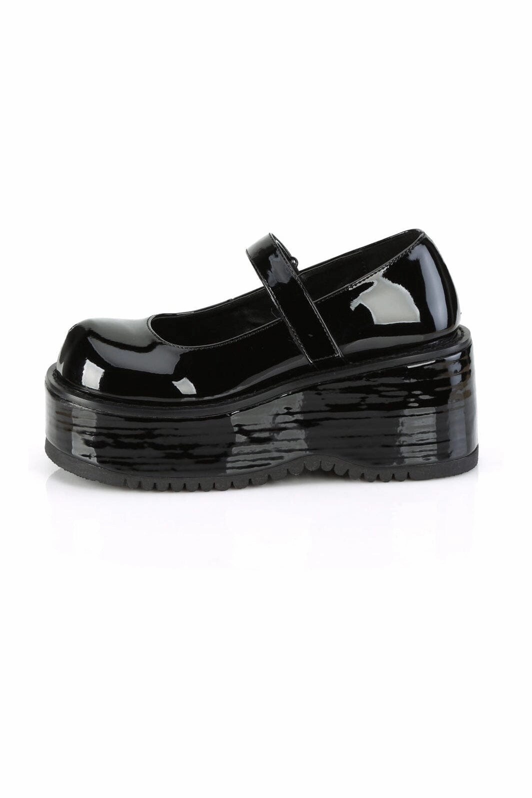 DOLLIE-01 Black Patent Mary Janes