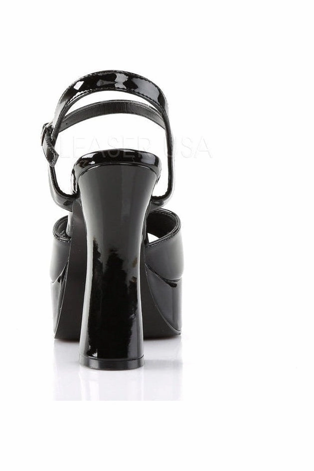 DOLLY-09 Sandal | Black Patent