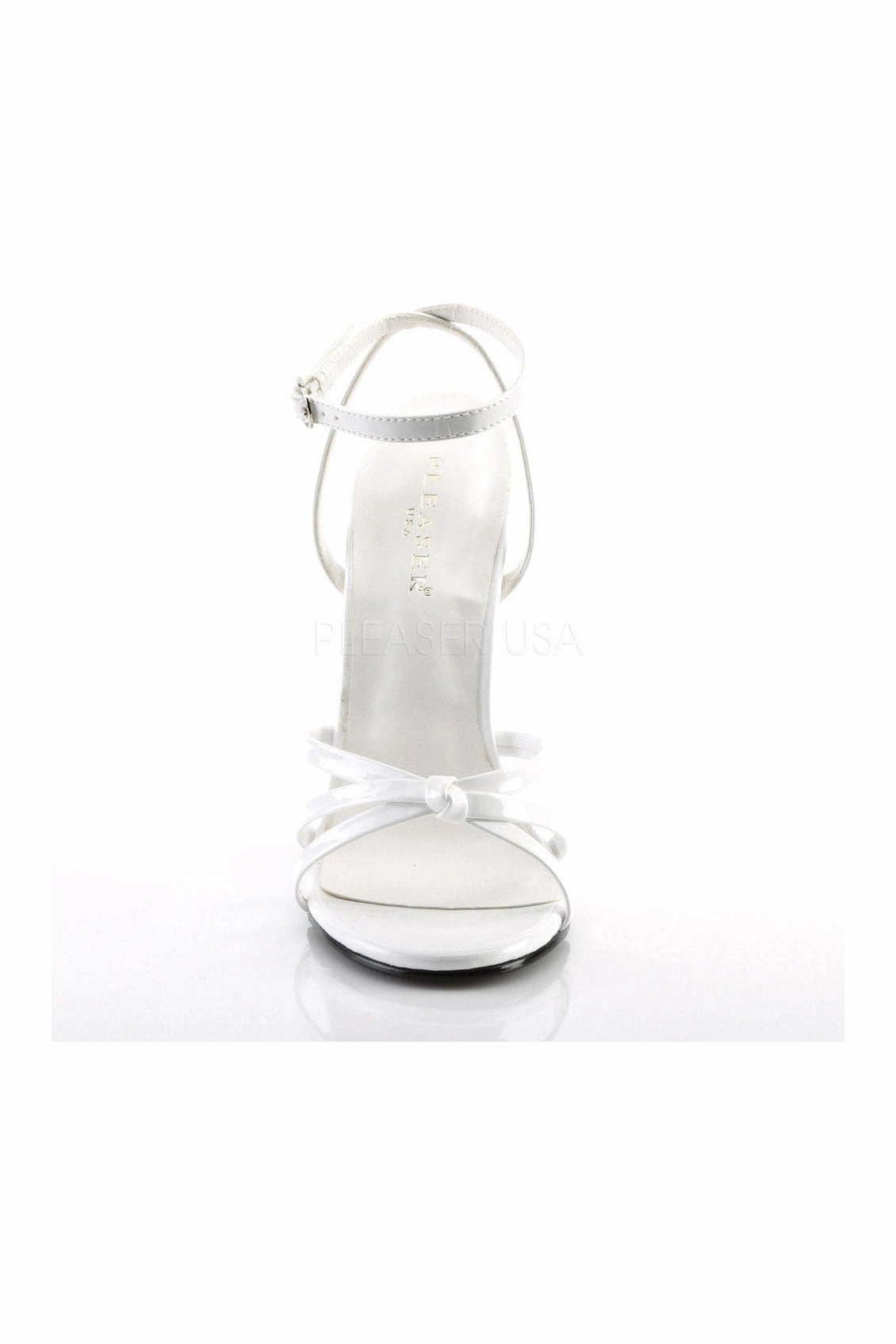DOMINA-108 Sandal  | White Patent