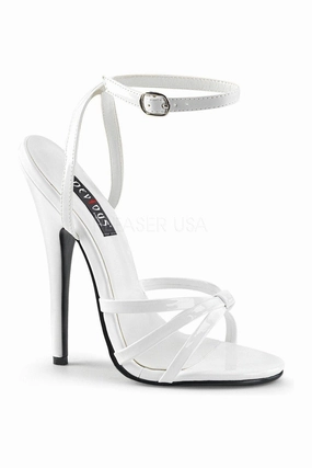 DOMINA-108 Sandal  | White Patent