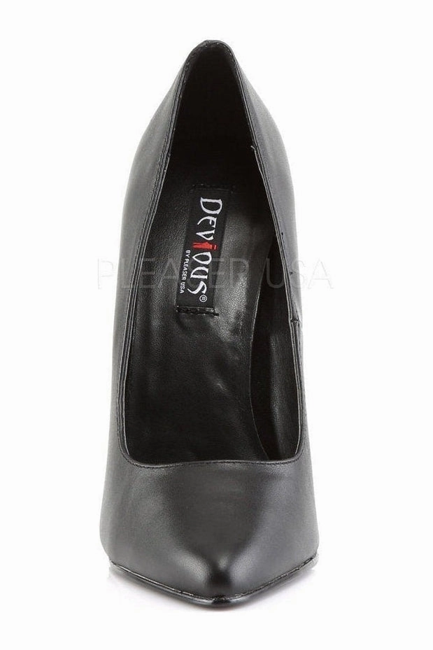 DOMINA-420 Pump  | Black Genuine Leather