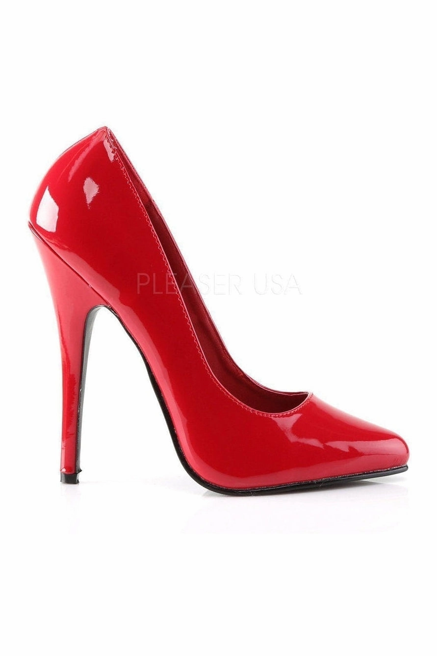 DOMINA-420 Pump  | Red Patent