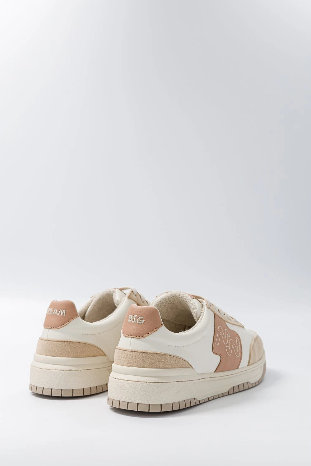 Dream Big Unisex Vegan Corn Leather Sneakers | Cafe Latte