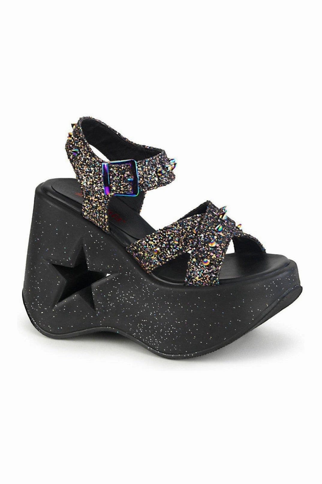 DYNAMITE-02 Ankle Boot | Black Faux Leather