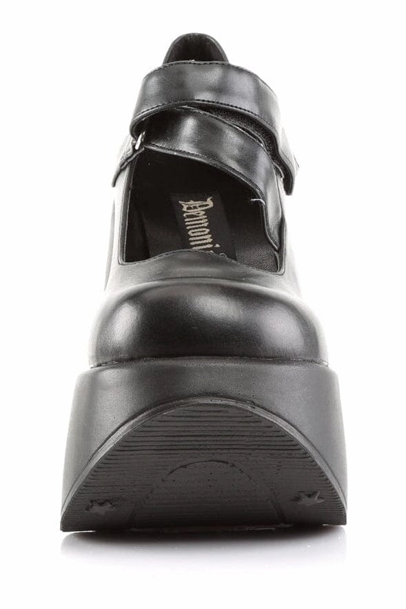 DYNAMITE-03 Black Vegan Leather Lolita