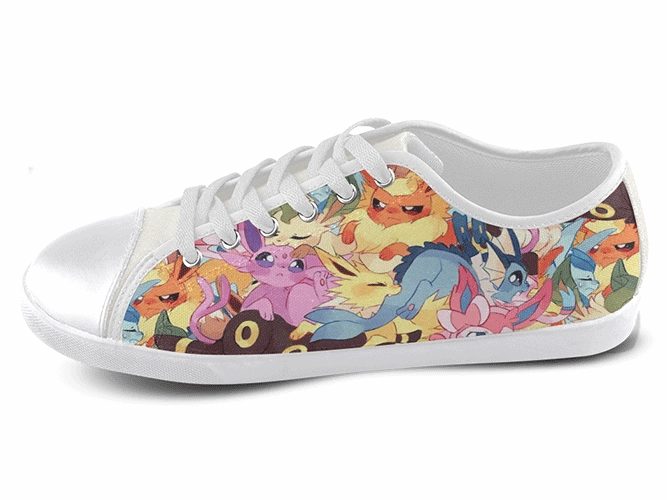 Eeveelution Low Top Shoes