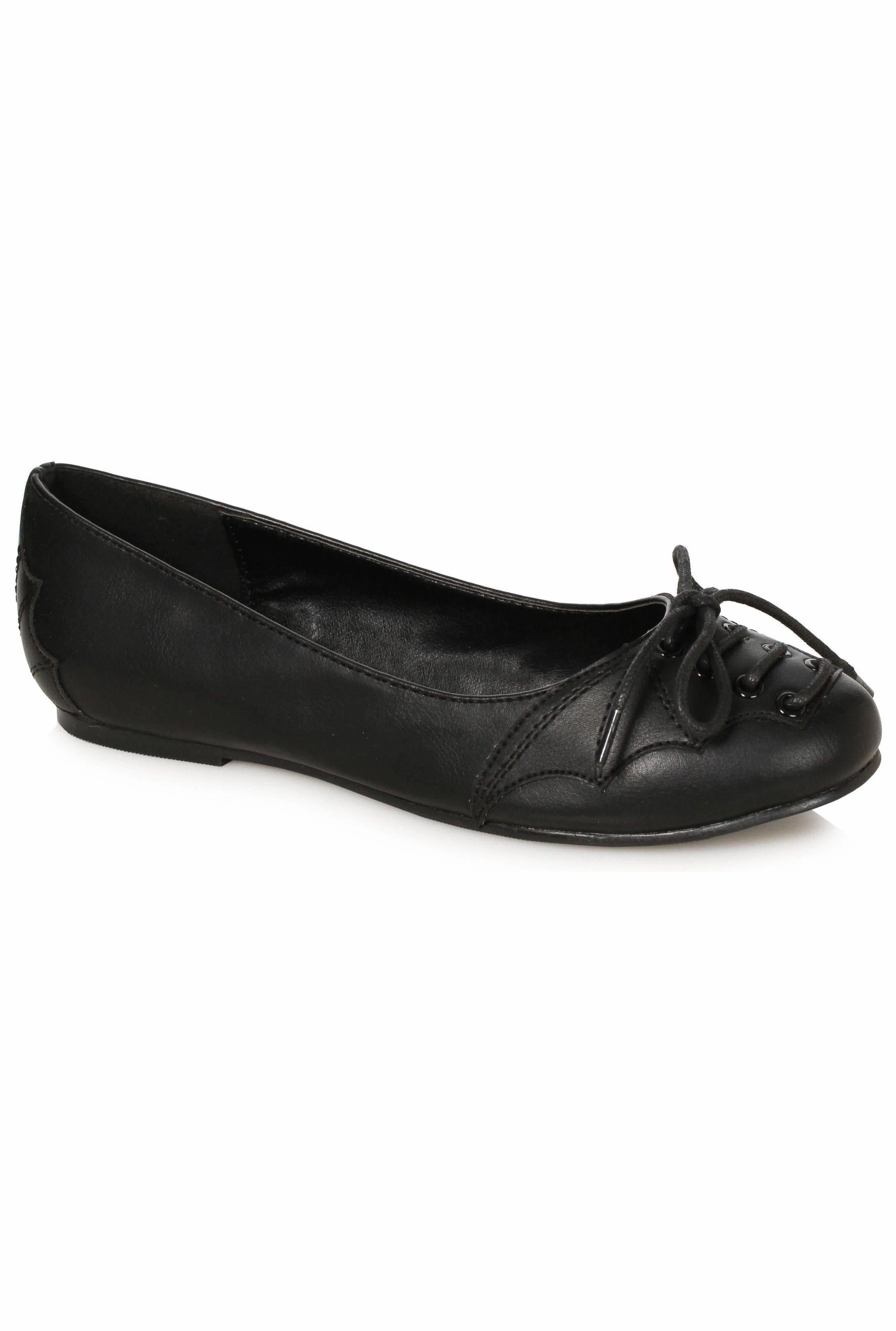 Ellie 100-BATTY 1" Heel Women's Flat With Bat Wing Details