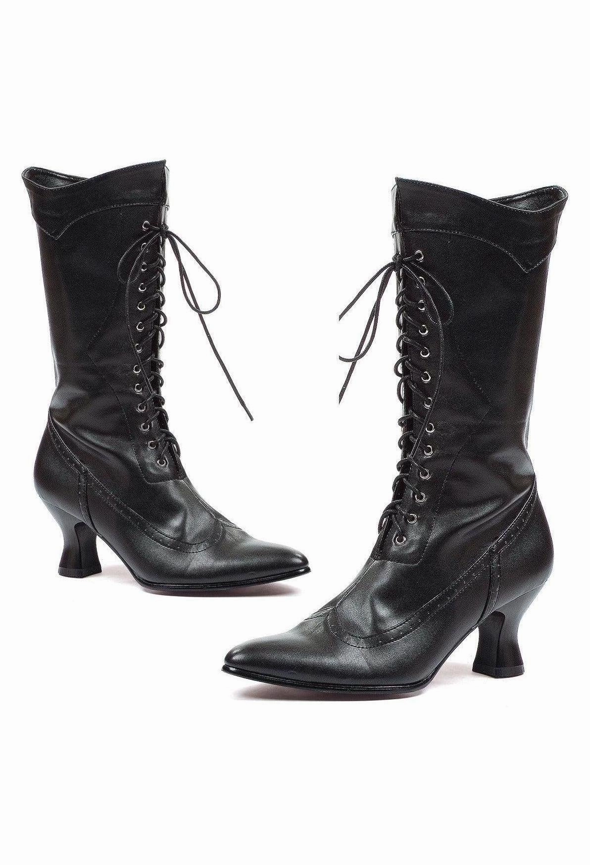 Ellie 253-AMELIA 2.5" Zippered Ankle Boot
