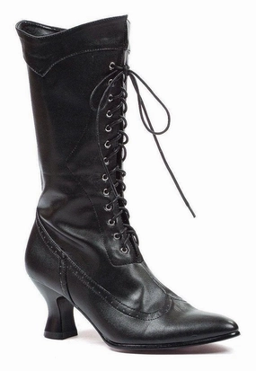 Ellie 253-AMELIA 2.5" Zippered Ankle Boot