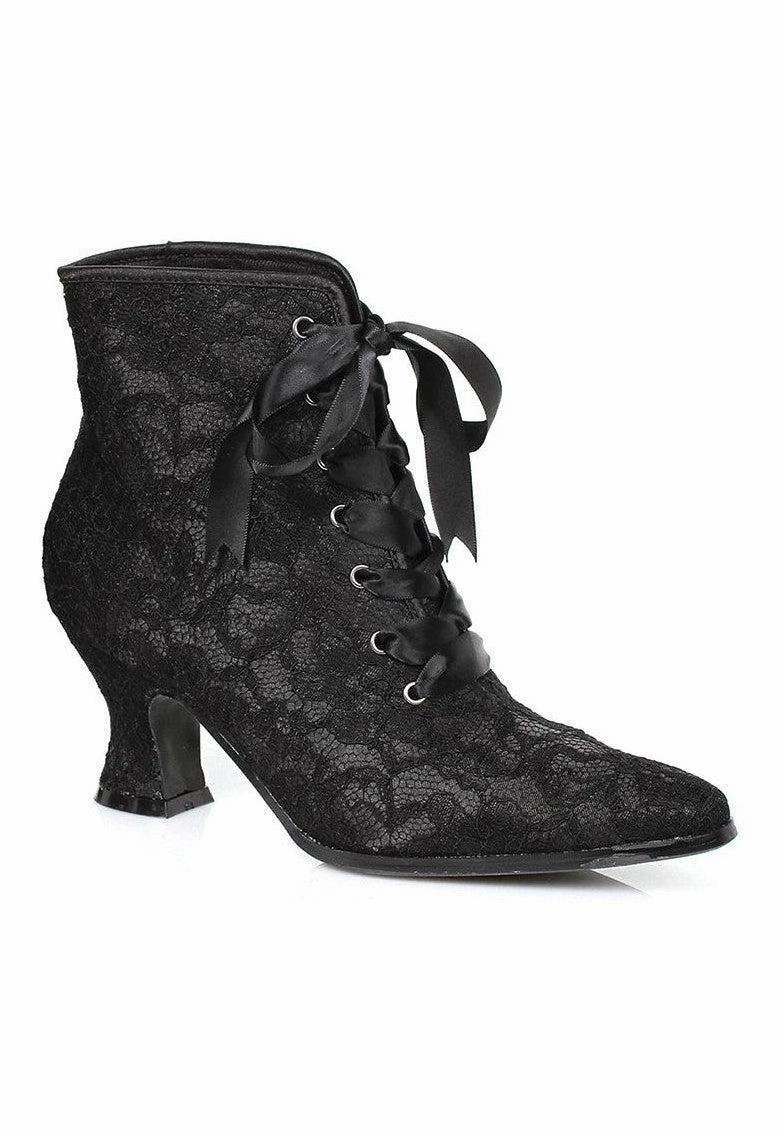 Ellie 253-ELIZABETH Victorian Lace Ankle Bootie